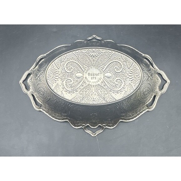 VTG Sena 273 Metal Heart Serving /Trinket /Soap Dish 8” X 5.5” Made In Turkey - Picture 6 of 10